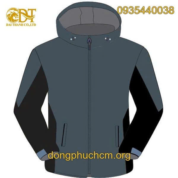 May đồng phục áo gió